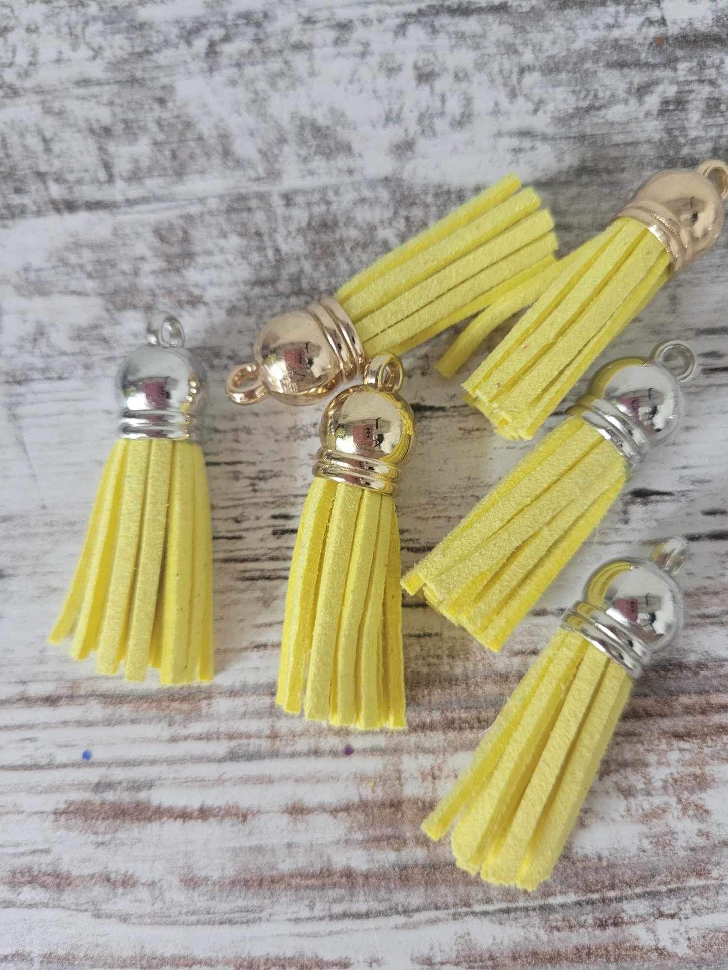 Suede Keychain Tassels, DIY Keychains, Backpacks, Purses, Accessories, Multiple colors, Ships from the USA