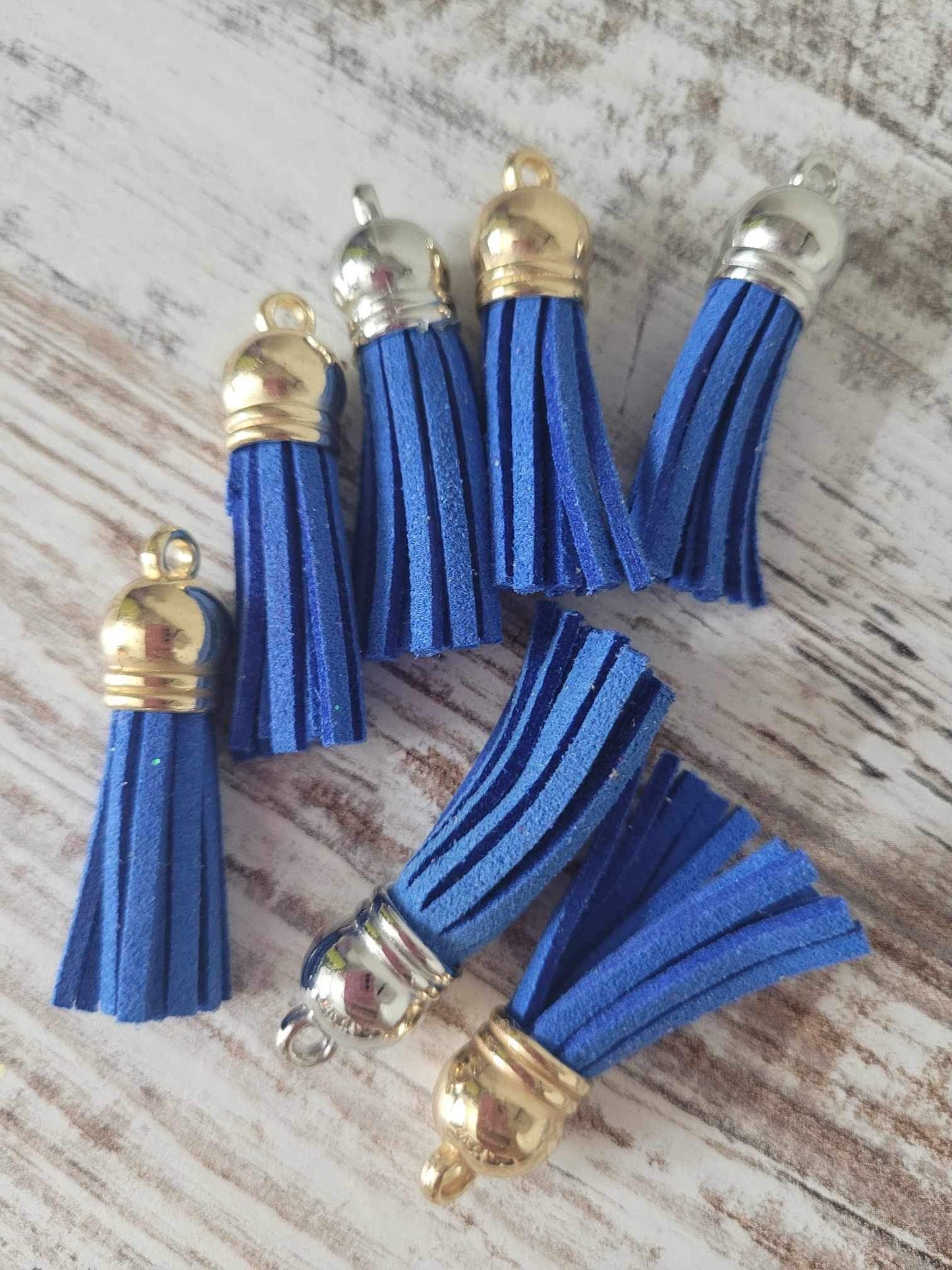 Suede Keychain Tassels, DIY Keychains, Backpacks, Purses, Accessories, Multiple colors, Ships from the USA