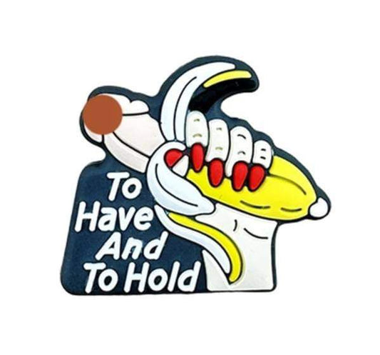 To Have and to Hold Silicone Focal Bead, Adult Humor, Ships from the USA