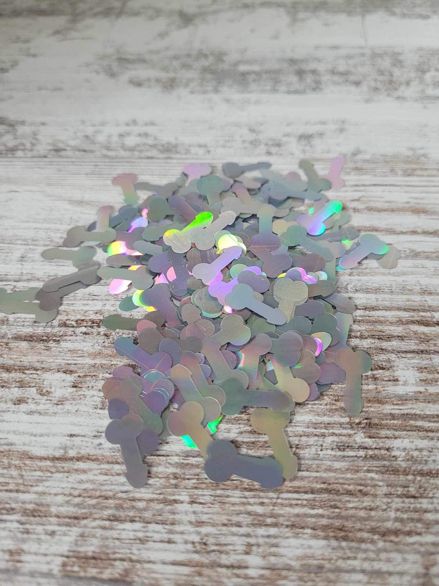 Holographic Little Richard’s Shaped Glitter, Adult Glitter, Bachelorette Party, Ships from the USA